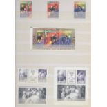 STAMPS SWEDEN 1991 to 95 unmounted mint collection in stock book STC £1267