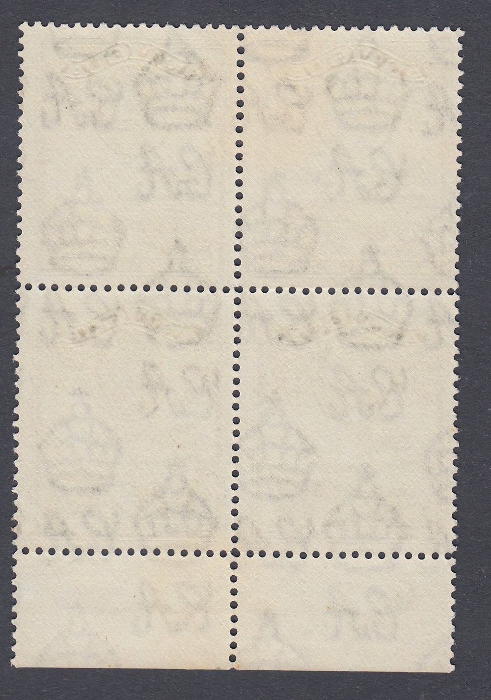 STAMPS ANTIGUA 1938 5/- Olive Green, - Image 2 of 2