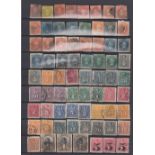 STAMPS CHILE Stock book of mint and used including early issues and air stamps,