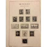 STAMP ALBUMS : Germany, unused Lighthouse hingeless album, some damage to the the album cover,