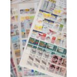 STAMPS : ICELAND, selection of modern U/M issues on five stock pages.