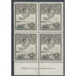 STAMPS ANTIGUA 1938 5/- Olive Green,