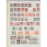 STAMPS SWITZERLAND Fine used collection in large stockbook,