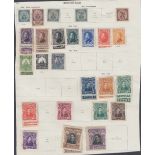 STAMPS HONDUROS Album pages and stock pages,