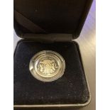 COINS : 2008 United Kingdom £1 Silver proof with box and cert