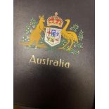 STAMPS AUSTRALIA : 1913 to 2018 mint & used (or both) collection in six hinge less Davo printed,