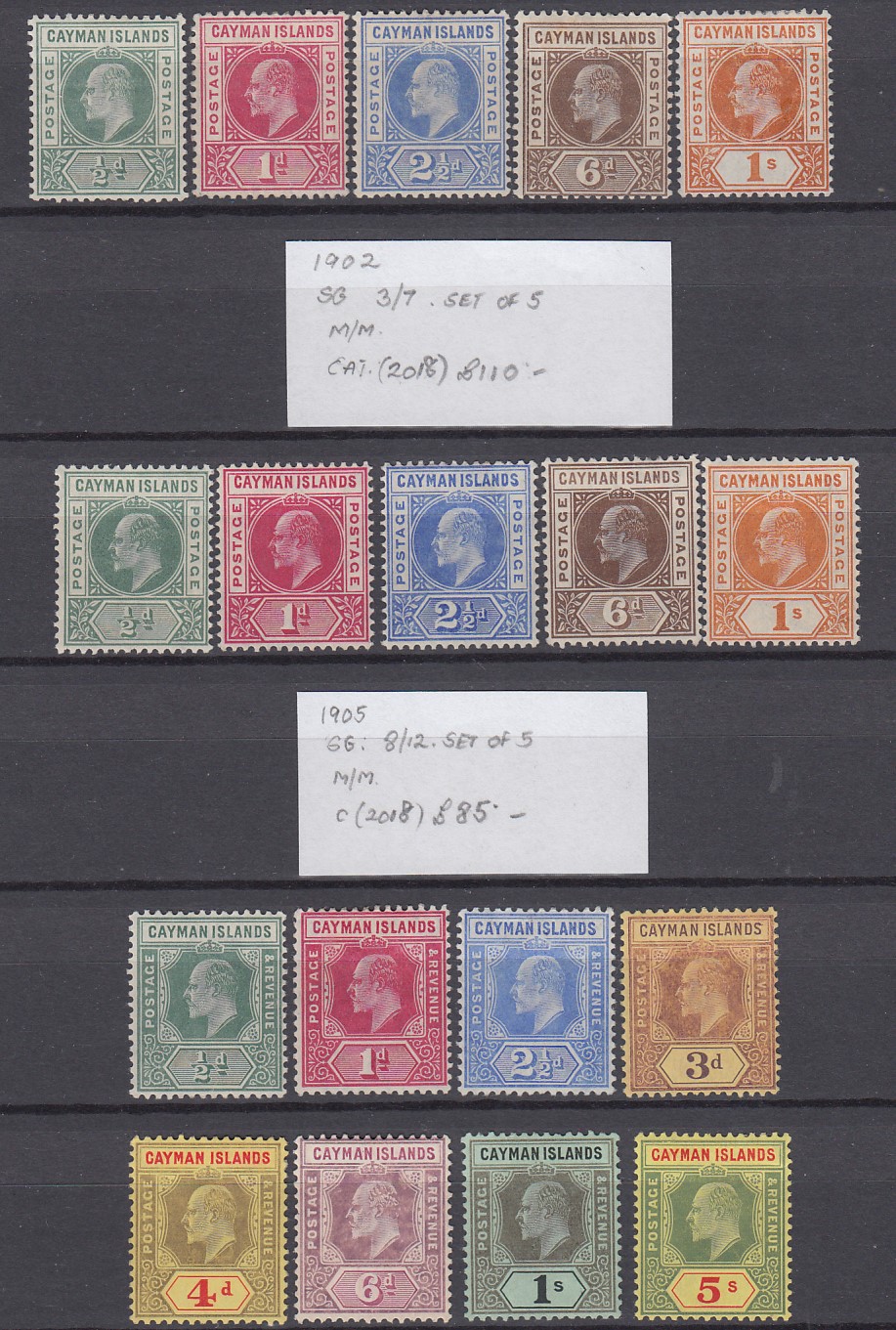 STAMPS : BRITISH WEST INDIES, mint collection on stockpages with mostly EDVII & GV sets. - Image 8 of 9