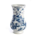 A LARGE CHINESE BLUE AND WHITE VASE, KANGXI PERIOD (1662