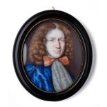 A PORTRAIT MINIATURE OF A GENTLEMAN, ENGLISH SCHOOL, CIRCA 1665