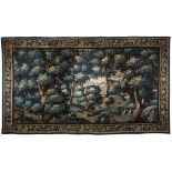 A VERDURE TAPESTRY, FLEMISH, LATE 17TH CENTURY