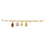 [GP] GOLD CHARM BRACELET