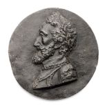 □ A LEAD TONDO OF HENRI IV, 17TH / 18TH CENTURY