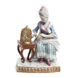 A MEISSEN FIGURE, ~TOUCH~, LATE 19TH CENTURY