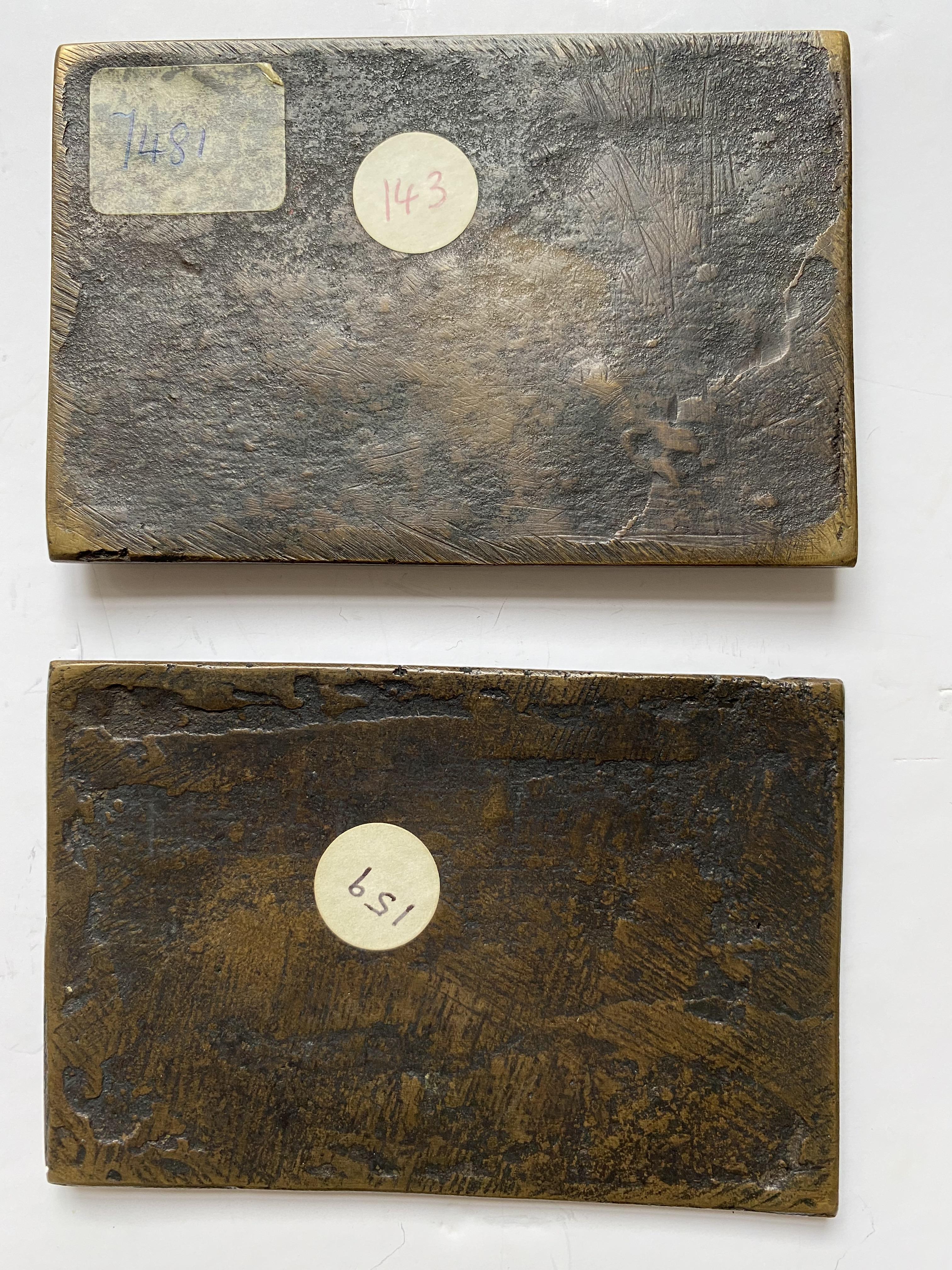 □ A BRONZE PLAQUETTE OF THE SALE OF INDULGENCES, DUTCH, 17TH CENTURY - Image 2 of 2