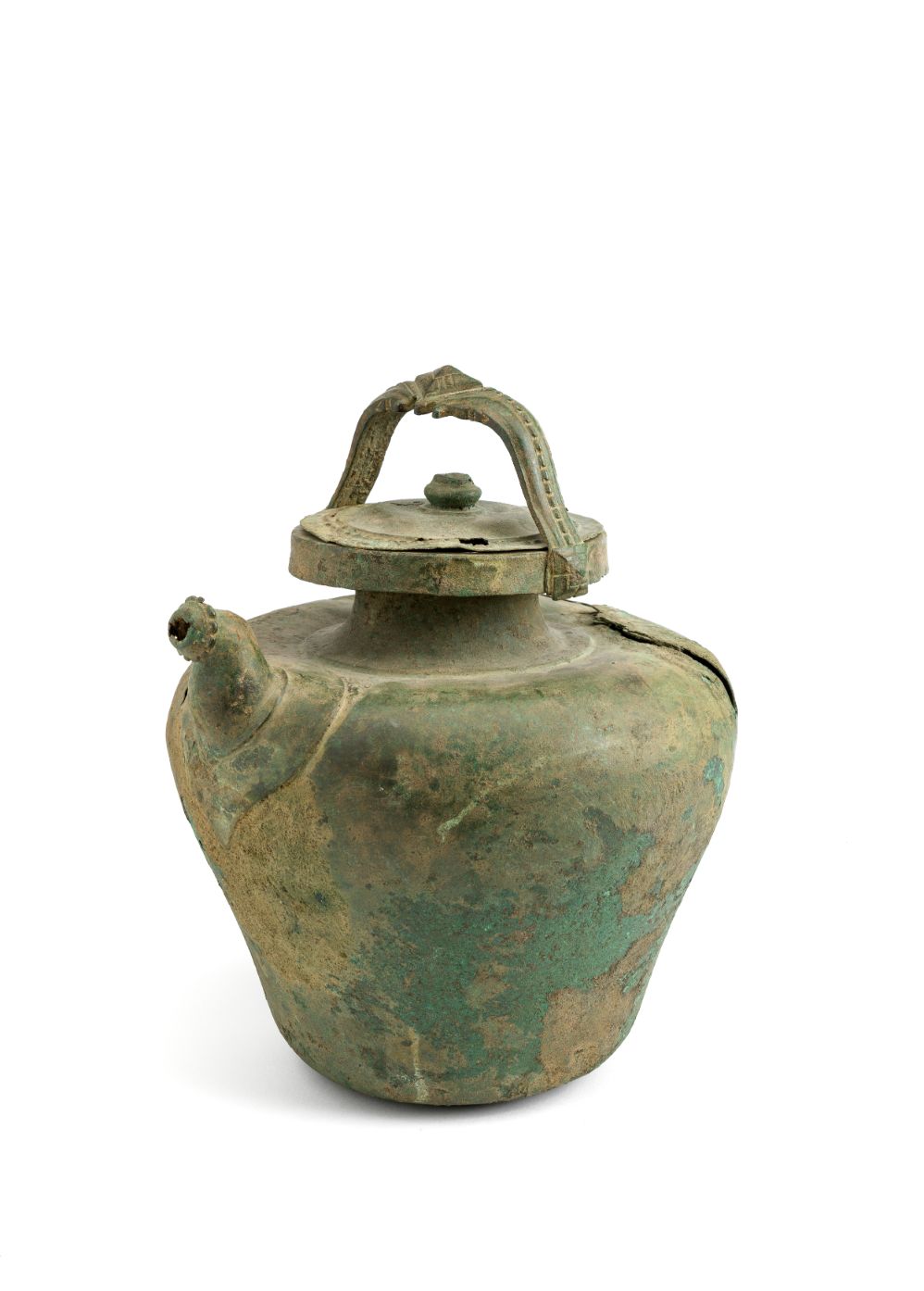 A JAVANESE COPPER EWER, INDONESIA, CIRCA 19TH CENTURY