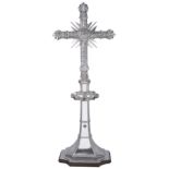 A GEORGE V SILVER LARGE CROSS, OMAR RAMSDEN, LONDON, 1932