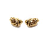 KNOT EARRINGS, ILIAS LALAOUNIS, 1970s