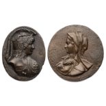 □ TWO BRONZE PLAQUETTES, ITALIAN, 16TH OR 17TH CENTURY