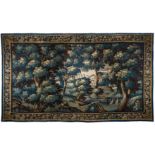 A VERDURE TAPESTRY, FLEMISH, LATE 17TH CENTURY