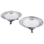 A PAIR OF FRENCH SILVER DISHES, HENRI GAUTIER, PARIS, 1902-1920