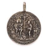 □ A BOHEMIAN SILVER MEDAL, WORKSHOP OF NICKEL MILICZ (ACTIVE 1544-1570), SANKT JOACHIMSTHAL, PROBABL