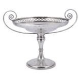 AN EDWARDIAN SILVER PEDESTAL SWEETMEAT DISH, GOLDSMITHS & SILVERSMITHS CO. LTD., LONDON, 1906