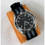 A gents Parnis automatic diver wristwatch with 21 jewels