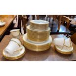 A Lenox "Eternal" gilt bordered part dinner service (approx 44 pieces) and similar dinnerware