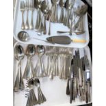 A selection of Old Hall stainless steel cutlery
