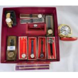 A selection of ladies and gents vintage watches, unused and in original boxes