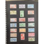 BERMUDA - QEII definitives to £1; a collection of other Commonwealth mint stamps mounted in album