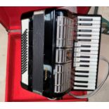 An 80 base piano accordion by Galotta