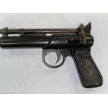 A Webley Junior MkII air pistol