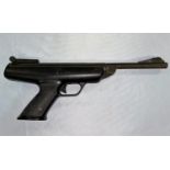 A BSA Scorpion air pistol, length 40cm
