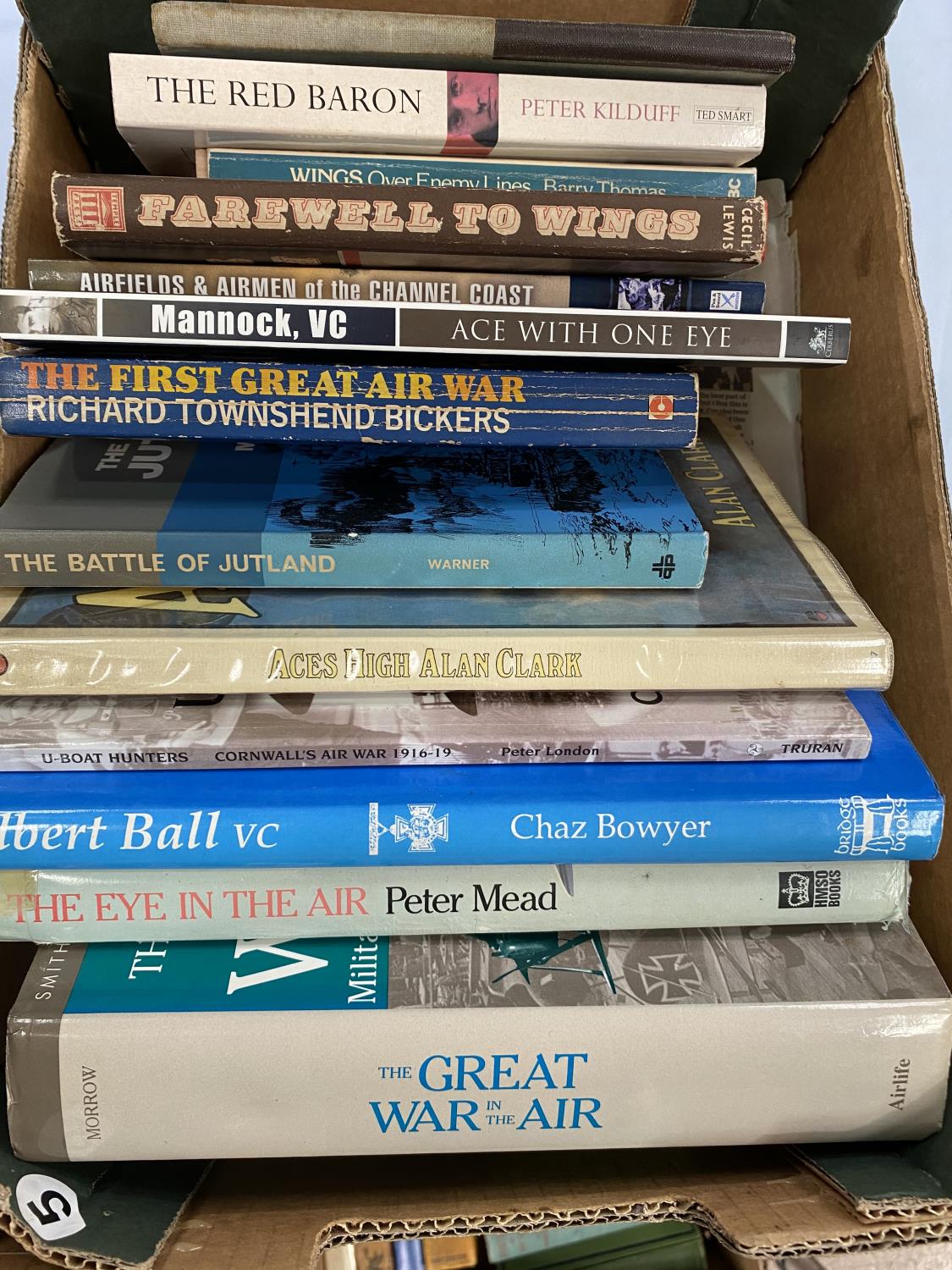 THE GREAT WAR IN THE AIR, John H. Morrow, 1st edition 1993 and a selection of related books