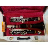 A B&H 78 clarinet in hard carry case