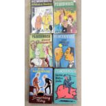 6 P.G. Woodehouse 1st editions in dust jackets