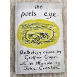 THE POETS EYE - poetry anthology with 16 lithographs by John Craxton 1944