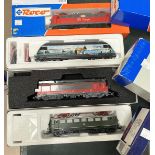 ROCO: 4 HO model locomotives: SBB 460 019-3, NL-RN 1614, DB 139 262-0 and DB BR 140