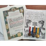 1665 Corporal G.E. Broome, Manchester Regiment, died and buried at sea 10.09.15, 1914-15 star