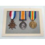 17630 Private J.E. Blears, Lancashire Fusiliers and Royal Defence Corps 1914-15 star trio, copy