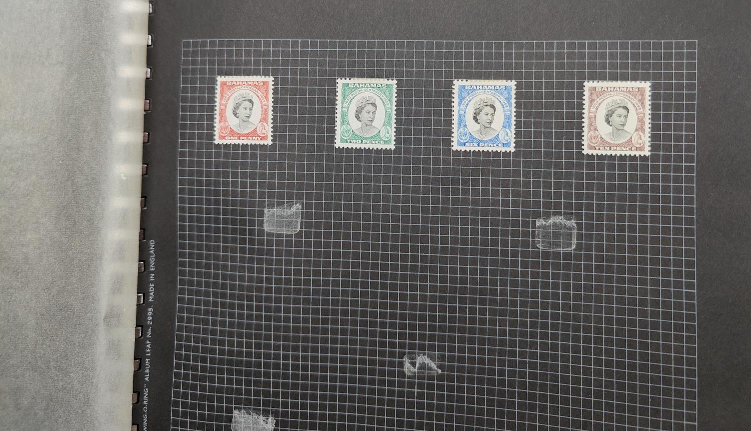 BERMUDA - QEII definitives to £1; a collection of other Commonwealth mint stamps mounted in album - Image 2 of 8
