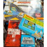 A vintage matchbox race and chase boxed game and 2 other games