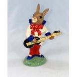 A Bunnykins figure: Rock & Roll