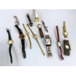 A selection of vintage watches and parts