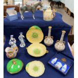 A selection of miniature and decorative china