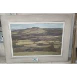 Alan J Thompson, 'Pennine Landscape' oil on board, signed, 21.5 x 27 cm framed and glazed