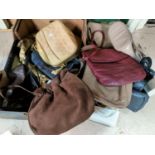 A selection of modern handbags