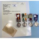 3807 WILLIAM KEPPIE 1st Battalion, Manchester Regiment, Group of 4; QSA, 3 clasps Tugela Heights,