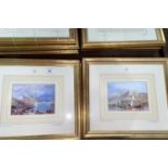 After J.M.W.Turner "The rivers of France" set of 6 limited edition prints, framed and glazed